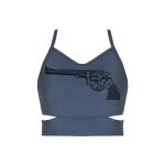 Girls Cutout Detail Crop Top Thumbnail