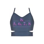 Girls Cutout Detail Crop Top Thumbnail