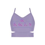 Ladies Cutout Detail Crop Top Thumbnail