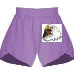 Girls Flowy Overlay Shorts Thumbnail