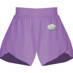 Girls Flowy Overlay Shorts Thumbnail