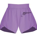 Girls Flowy Overlay Shorts Thumbnail