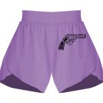 Girls Flowy Overlay Shorts Thumbnail