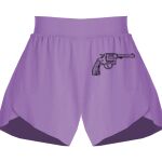 Girls Flowy Overlay Shorts Thumbnail