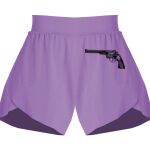 Girls Flowy Overlay Shorts Thumbnail