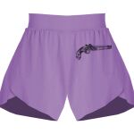 Girls Flowy Overlay Shorts Thumbnail