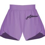 Girls Flowy Overlay Shorts Thumbnail