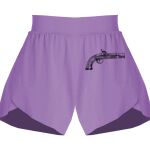 Girls Flowy Overlay Shorts Thumbnail