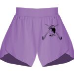 Girls Flowy Overlay Shorts Thumbnail