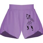 Girls Flowy Overlay Shorts Thumbnail