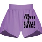 Girls Flowy Overlay Shorts Thumbnail