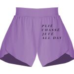 Girls Flowy Overlay Shorts Thumbnail