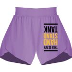 Girls Flowy Overlay Shorts Thumbnail