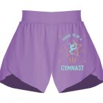 Girls Flowy Overlay Shorts Thumbnail