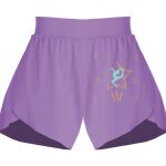 Girls Flowy Overlay Shorts Thumbnail