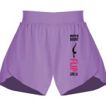 Girls Flowy Overlay Shorts Thumbnail