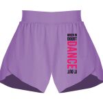 Girls Flowy Overlay Shorts Thumbnail