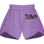 Girls Flowy Overlay Shorts Thumbnail