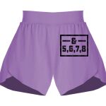 Girls Flowy Overlay Shorts Thumbnail