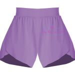 Girls Flowy Overlay Shorts Thumbnail