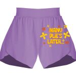 Girls Flowy Overlay Shorts Thumbnail