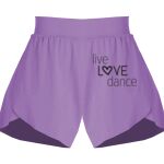 Girls Flowy Overlay Shorts Thumbnail