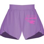 Girls Flowy Overlay Shorts Thumbnail