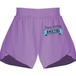 Girls Flowy Overlay Shorts Thumbnail