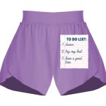 Girls Flowy Overlay Shorts Thumbnail