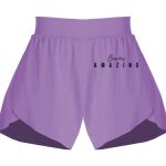 Girls Flowy Overlay Shorts Thumbnail