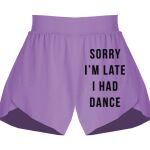 Girls Flowy Overlay Shorts Thumbnail