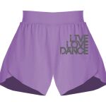 Girls Flowy Overlay Shorts Thumbnail