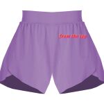 Girls Flowy Overlay Shorts Thumbnail