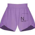 Girls Flowy Overlay Shorts Thumbnail