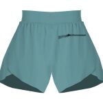 Ladies Flowy Overlay Shorts Thumbnail