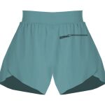 Ladies Flowy Overlay Shorts Thumbnail