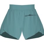 Ladies Flowy Overlay Shorts Thumbnail