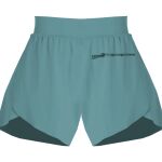 Ladies Flowy Overlay Shorts Thumbnail