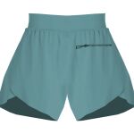 Ladies Flowy Overlay Shorts Thumbnail