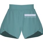 Ladies Flowy Overlay Shorts Thumbnail