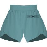 Ladies Flowy Overlay Shorts Thumbnail