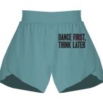 Ladies Flowy Overlay Shorts Thumbnail