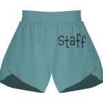 Ladies Flowy Overlay Shorts Thumbnail