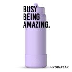 Hydrapeak® Sport Boot Water Bottle w/Straw Lid - 26oz Thumbnail