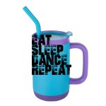 Abelia SS Sip & Twist Lid Mug w/Straw - 16oz Thumbnail