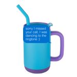 Abelia SS Sip & Twist Lid Mug w/Straw - 16oz Thumbnail