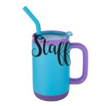 Abelia SS Sip & Twist Lid Mug w/Straw - 16oz Thumbnail