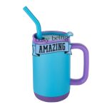 Abelia SS Sip & Twist Lid Mug w/Straw - 16oz Thumbnail