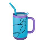 Abelia SS Sip & Twist Lid Mug w/Straw - 16oz Thumbnail