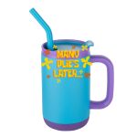 Abelia SS Sip & Twist Lid Mug w/Straw - 16oz Thumbnail